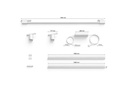 Philips Hue LED Schienenspot Perifo Basis-Set, Spots+Tube XL,Weiss