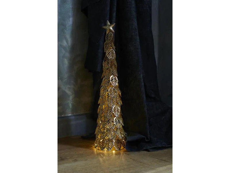 Sirius LED-Tischschmuck Kirstine Dekobaum gold, gross