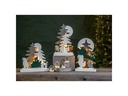 Star Trading LED-Dekolicht Forest Friends 38 cm, Holz