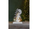 Star Trading LED-Dekolicht Forest Friends 44 cm, Holz