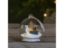 Star Trading LED-Dekolicht Kugel Forest Friends 9 cm, Mehrfarbig