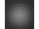 Konstsmide LED-Baummantel 5.6 m Schwarz, mit 560 LED, Outdoor