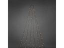 Konstsmide LED-Lichterkette Baummantel mit Ring 6 Stränge, 450 Lampen
