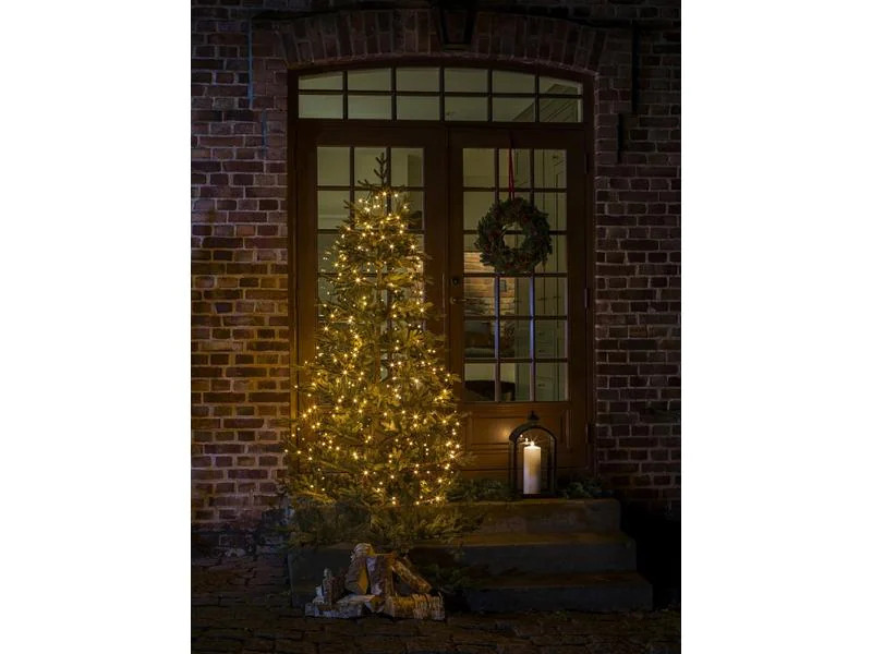 Konstsmide LED-Lichterkette Baummantel mit Ring 6 Stränge, 450 Lampen
