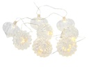Sirius LED-Lichterkette Millie mit 8 LEDs, Transparent