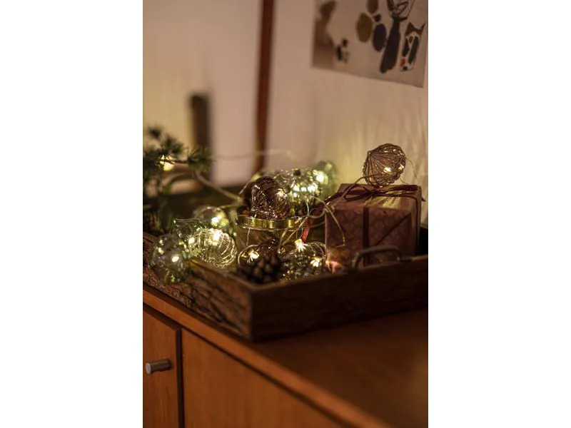 Sirius LED-Lichterkette Millie, 8 × Lampen
