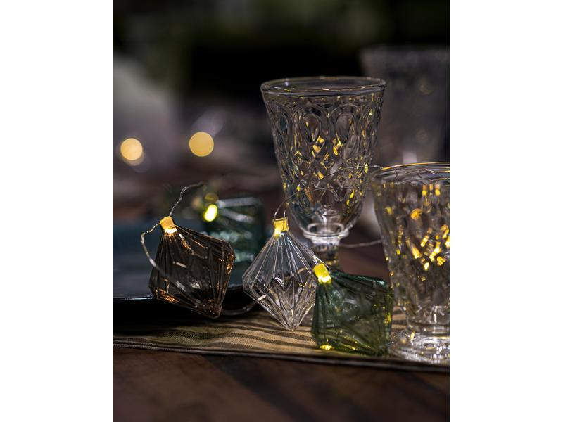 Sirius LED-Lichterkette Nellie, 8 × Lampen