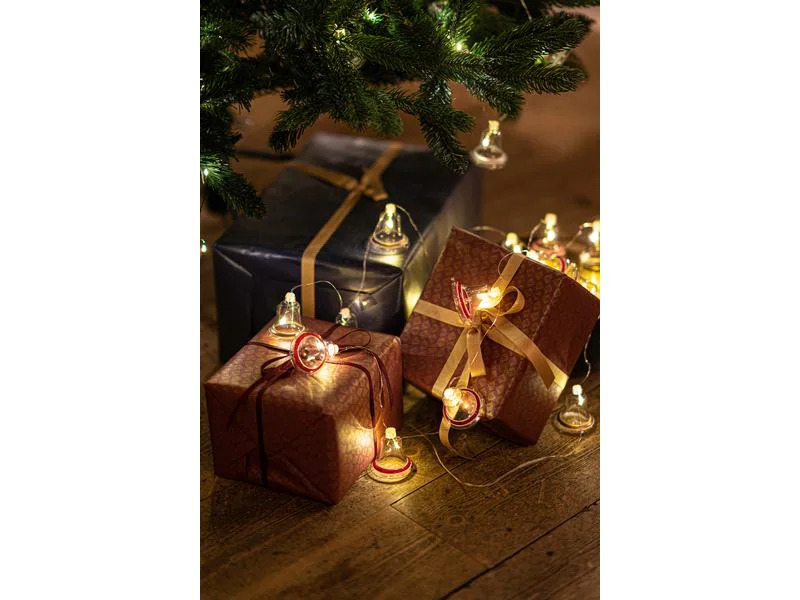 Sirius Weihnachtslichterkette Tiffany Glocke, 8 × Lampen