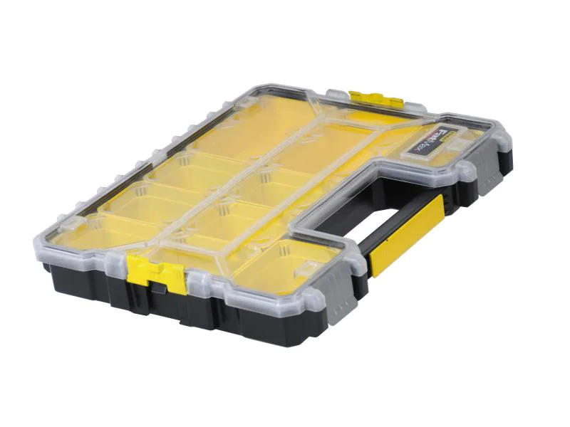 Stanley Fatmax Organizer 10 Fächer, Kunststoffschliessen