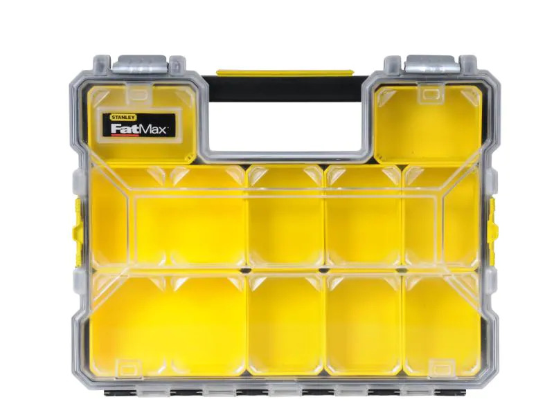 Stanley Fatmax Organizer 10 Fächer, Metallschliessen
