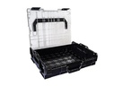 L-BOXX Systemkoffer 102 Schwarz, Deckel transparent