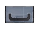 L-BOXX Systemkoffer Mini opak Trade Schwarz, Deckel Transparent