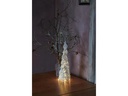 Sirius LED-Tischdeko Kirstine 43 cm Dekobaum Silber