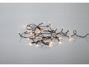 Star Trading LED-Lichterkette Akku 40 LED, 280 cm, outdoor