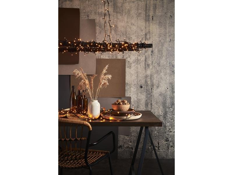 Star Trading LED-Lichterkette Golden 180 LED, 360 cm, outdoor