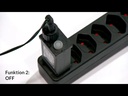 Dameco LED-Lichtervorhang mit 20 Strängen 200 LED, 100 cm