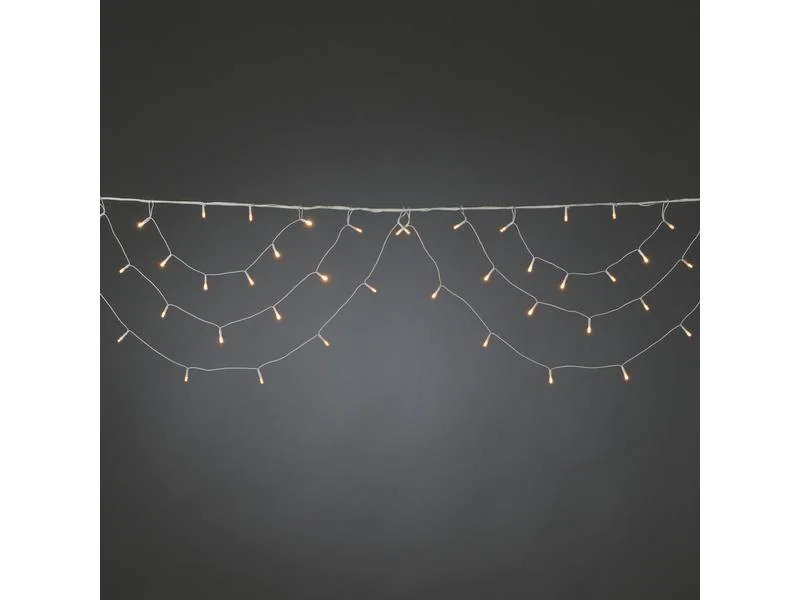 Konstsmide LED-Lichtervorhang Bogen, 5.6 Meter, 184 LED
