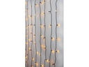 Star Trading LED-Lichtervorhang Golden 80 LED, 130 cm, outdoor