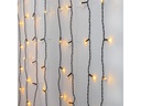 Star Trading LED-Lichtervorhang Golden 80 LED, 130 cm, outdoor