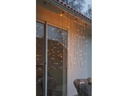 Star Trading LED-Lichtervorhang Golden 80 LED, 130 cm, outdoor