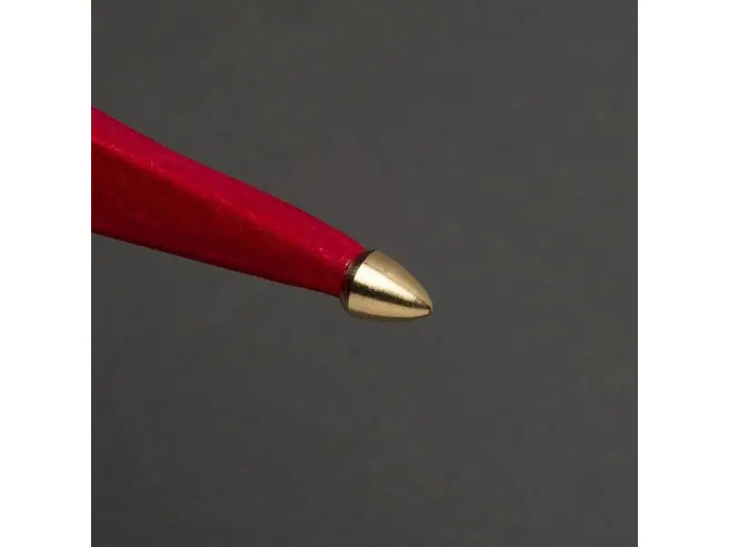 Konstsmide Leuchtdekoration Papierstern mit Samt Rot, 78 cm