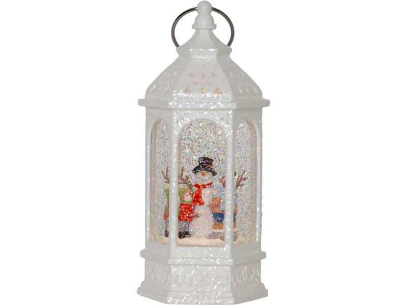 Star Trading LED-Dekoration Winter Laterne 1 LED, 23 cm, indoor
