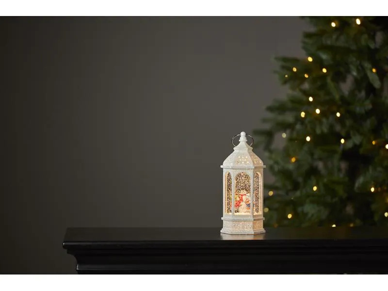 Star Trading LED-Dekoration Winter Laterne 1 LED, 23 cm, indoor