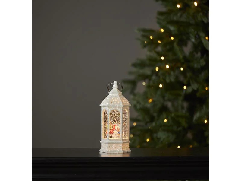 Star Trading LED-Dekoration Winter Laterne 1 LED, 23 cm, indoor