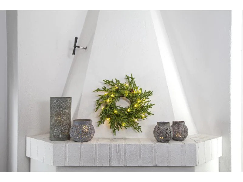 Star Trading LED-Kranz Lummer 20 LED, 38 cm, indoor