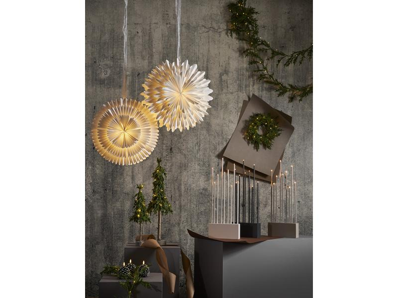 Star Trading LED-Kranz Lummer 20 LED, 38 cm, indoor