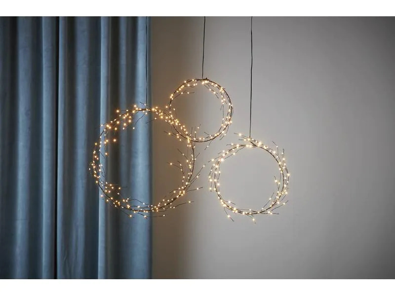 Star Trading LED-Kranz Nike 24 cm Ø Indoor