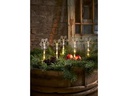 Star Trading LED-Schneeflocke Wandy 5er mit Erdspiess 15 LED, 25 cm