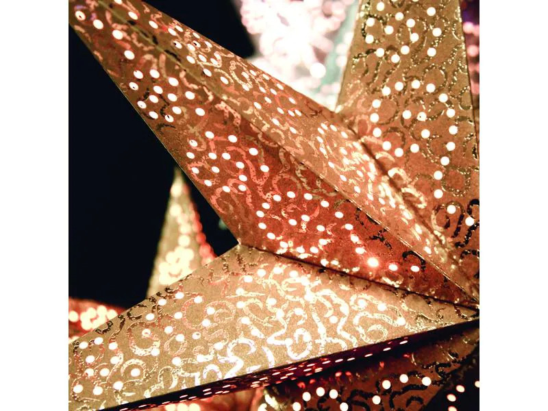 Star Trading LED-Stern Antique 60 cm, Gold