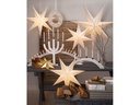 Star Trading LED-Stern Classic 28 cm, Metall, Messing