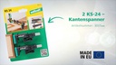 Wolfcraft Kantenspanner KS 24, 2 x 24 mm