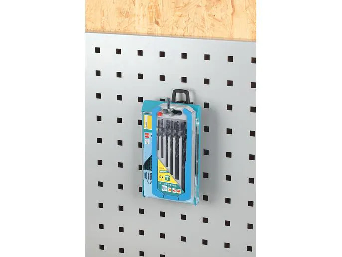 Wolfcraft Halterung 30 mm Lochwand-Einzelhaken