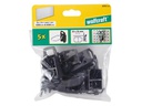 Wolfcraft Halterung 35 x 35 mm Lochwand-Schlaufenhaken