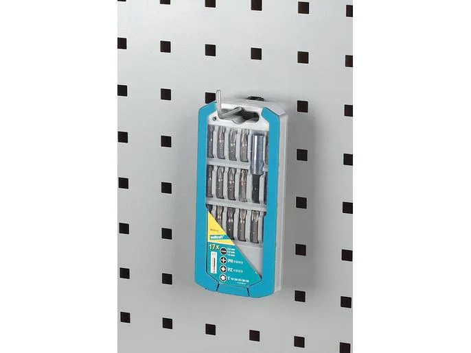 Wolfcraft Halterung 60 mm Lochwand-Einzelhaken