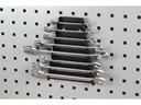 Wolfcraft Lochwand-Schlüsselhalter 29 x 17 cm