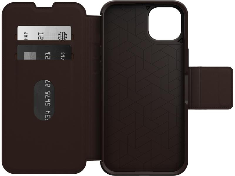 Otterbox Book Cover Strada iPhone 14 Plus Braun