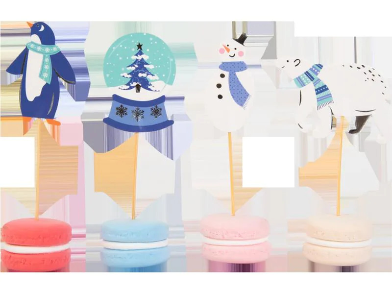 PME Cupcake-Set Let it Snow 24 Stück