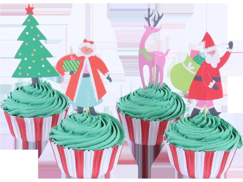 PME Cupcake-Set Santas Workshop 24 Stück