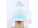 PME Kerze Happy Birthday Blau/Weiss, 1 Stück