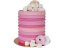 PME Streichpalette Wellen 25.5 cm, Rosa