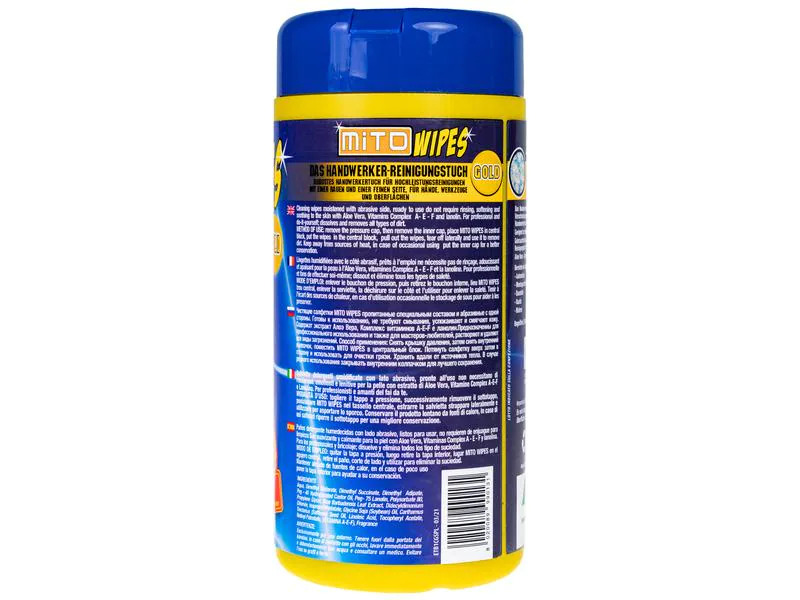 Diverse Reinigungstücher MITO Wipes Gold 50 Stück, 22 x 15 cm