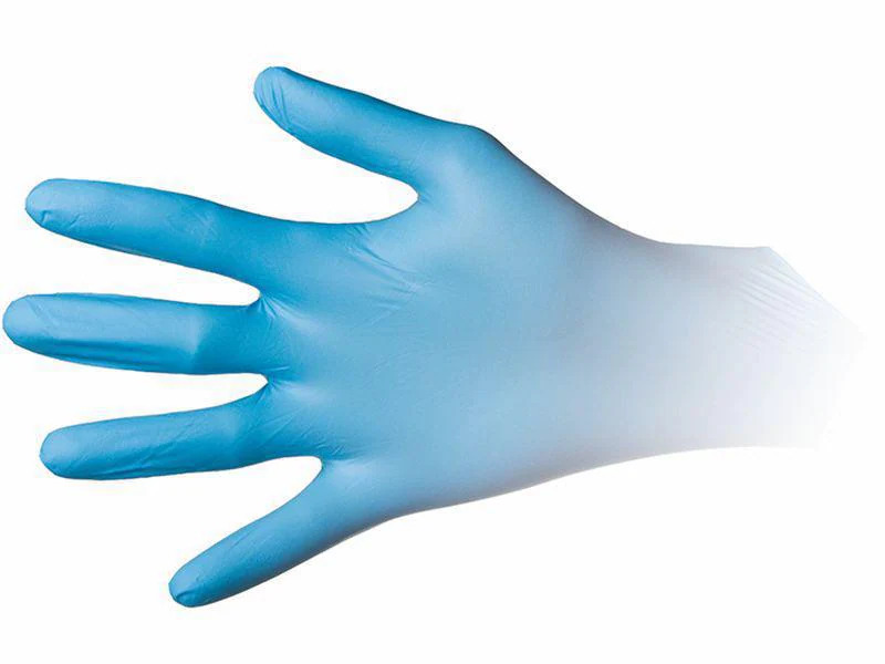 SecondSkin Einweghandschuh Nitril Puderfrei S Blau 100 Stück