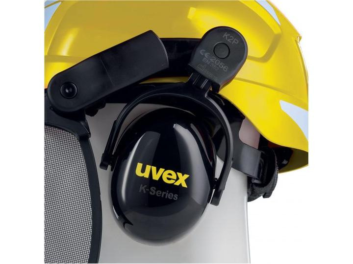 uvex Schutzhelm Pheos Forestry, Gelb