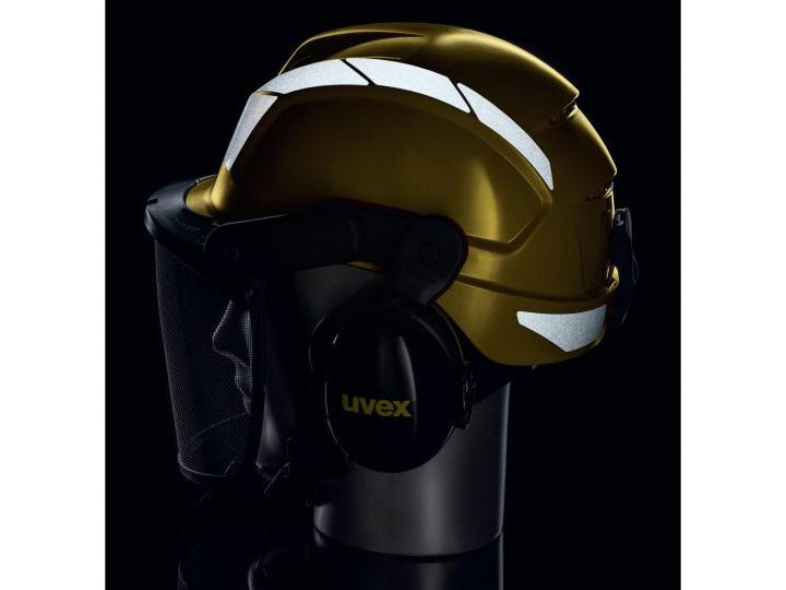 uvex Schutzhelm Pheos Forestry, Gelb