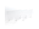 Diverse Schutzwand Version 3,  100 x 67 x 0.4 cm