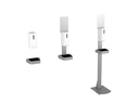 Multibrackets Desinfektionsmittelständer Hygienebox Tisch weiss / 9639